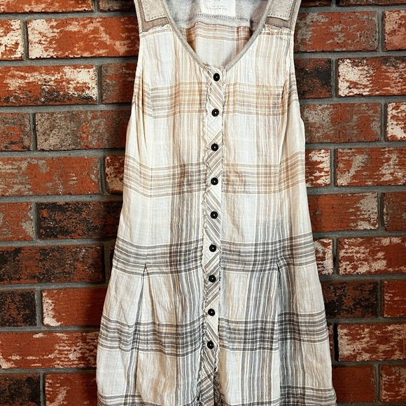 Free People Boho Cotton Blend Dress Size S - Picture 9 of 9